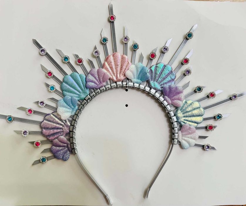 3 Диадеми корона „Сирена“ (Mermaid Halo Crown)