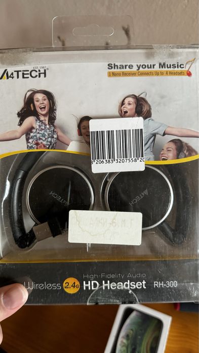 Слушалки 4tech wireless