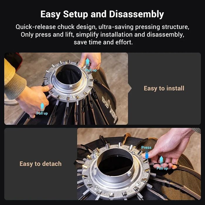 SmallRig RA-D85 Параболичен Софтбокс 85см с Bowens Mount