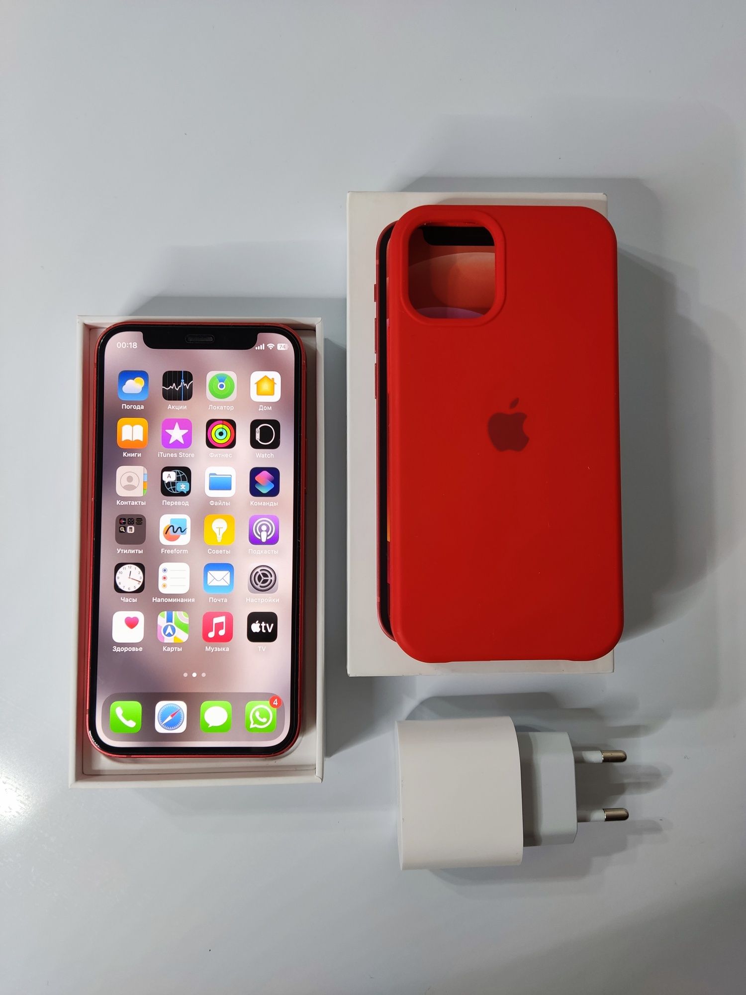 IPhone 12 mini 128 RED: 150 000 тг. - Мобильные телефоны / смартфоны  Караганда на Olx