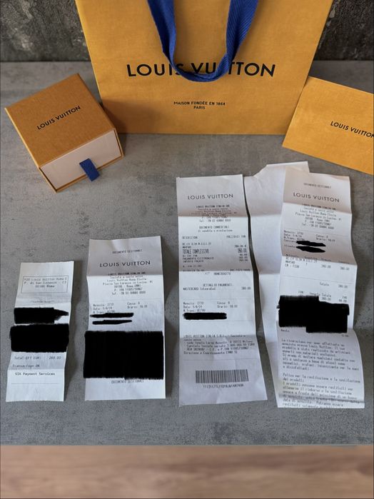 Louis Vuitton LV Slim Bracelet — Monogram Eclipse — с кутия и документи.