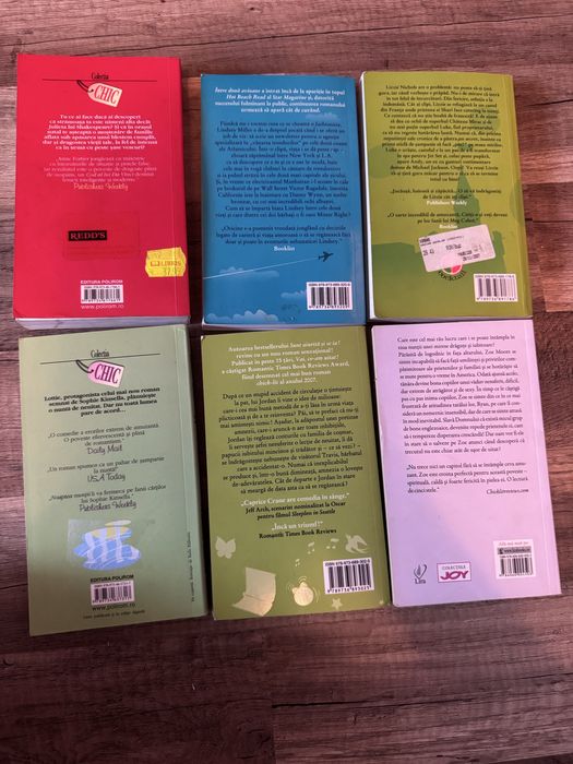 6 carti, Humanitas Fiction