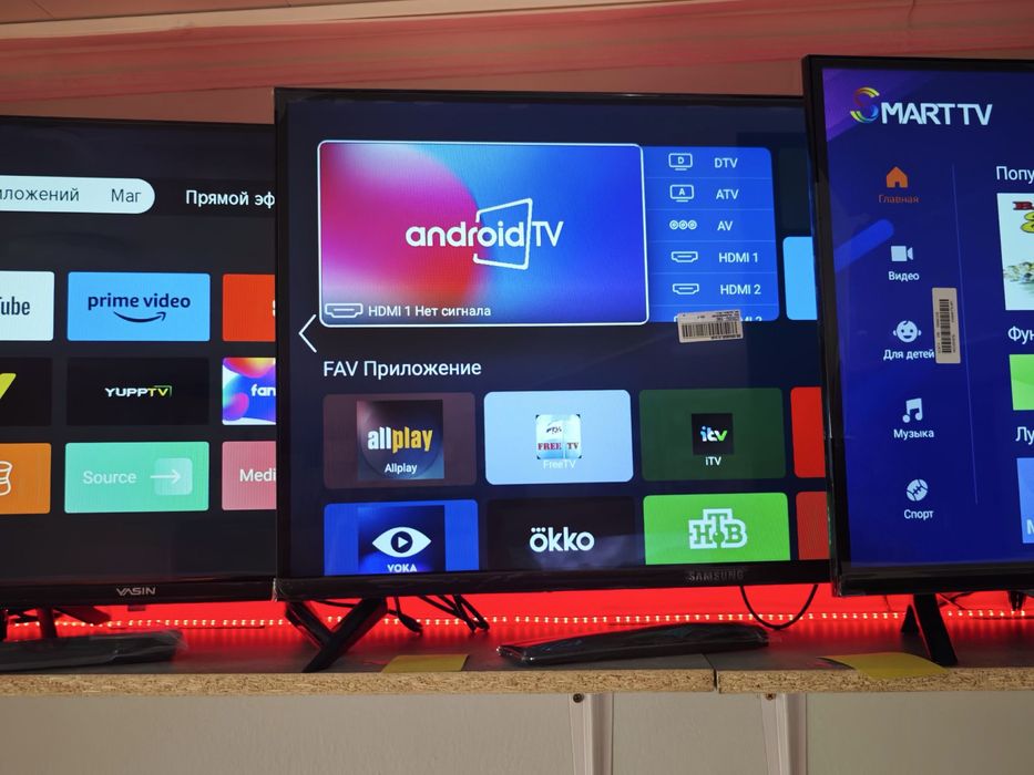 Новый телевизор Самсунг смарт ТВ 82 см