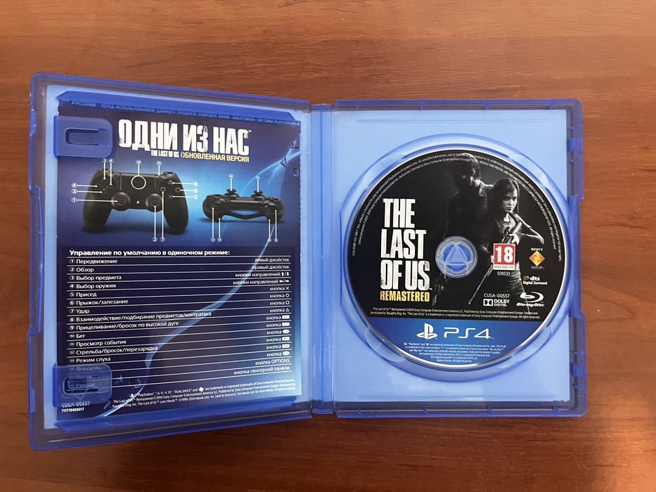 Игра на PS4 Одни из нас