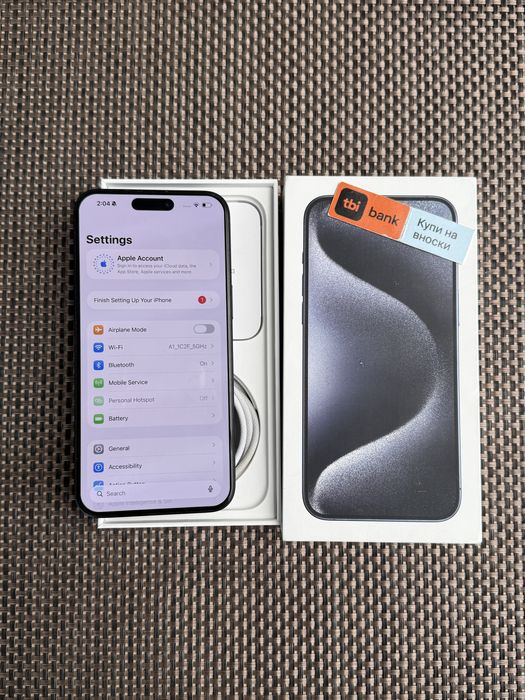 512GB!ЛИЗИНГ*51лв/м iPhone 15 Max Blue  айфон 15 про макс