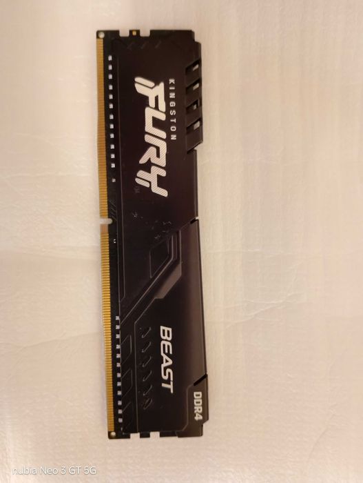 Kingston Fury 8 Gb DDR4, 2666Mhz