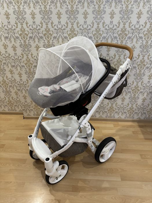 Riko Bruno luxe  3в 1 коляска детская Польша