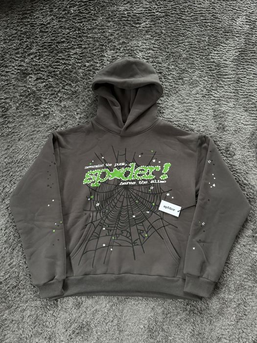 Hanorac Sp5der Punk Slate Grey