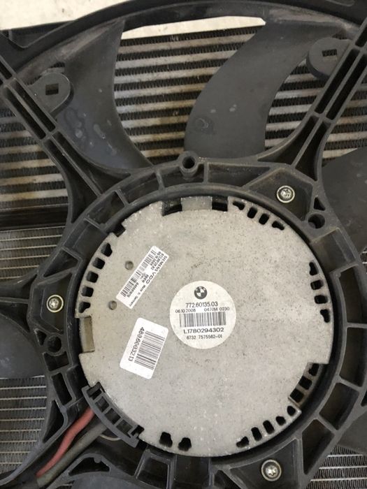 Радиатори/ перка БМВ Ф01, 730д (radiatori BMW F01, 730D)