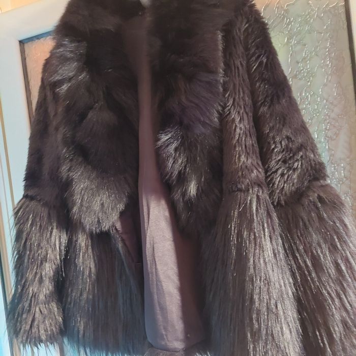 Палто от еко кожа