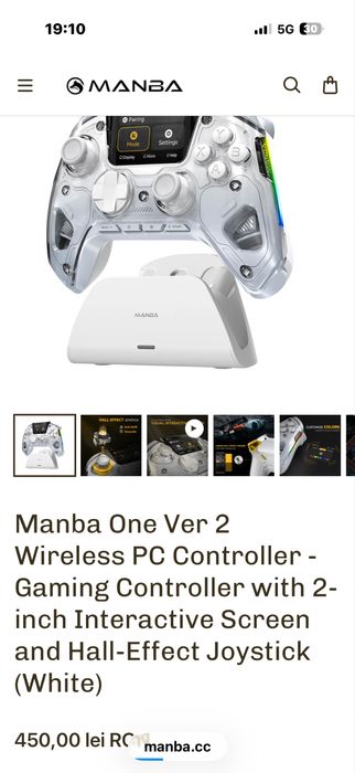 Controller Manba One V2 (Manba 2) complet nou, sigilat.