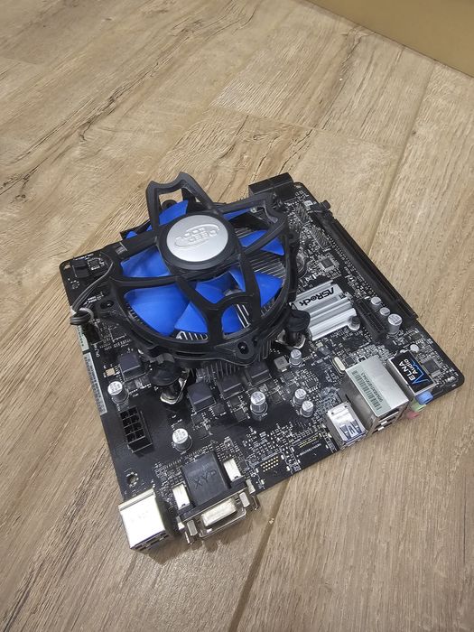 Процессор i5 9700kf + материнка h310 + кулер