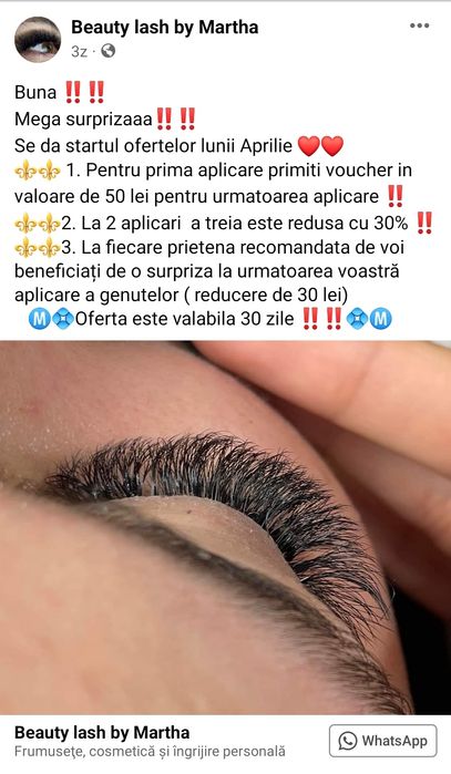 EXTENSII GENE FIR CU FIR ,extensii par, vopsit, machiaj/make-up ,unghi