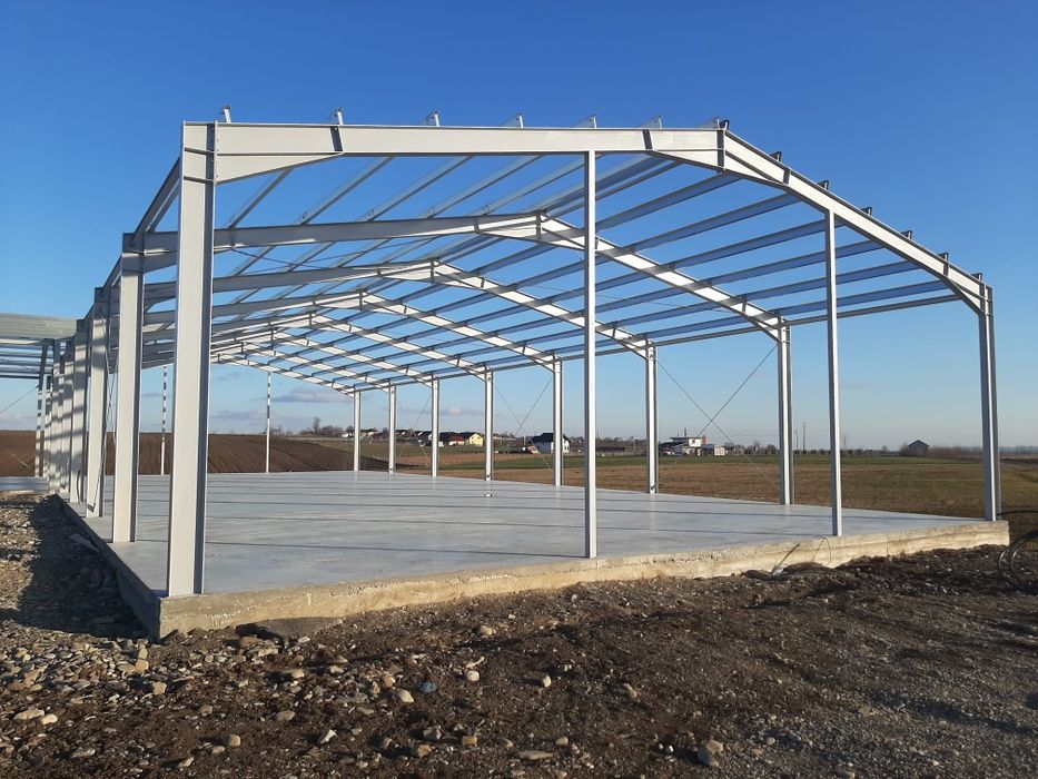 Vand hale și structuri metalice accept variante cu duba