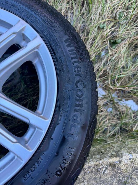 Джанти Dezent 16-ки със зимни гуми 205/60/16 Continental