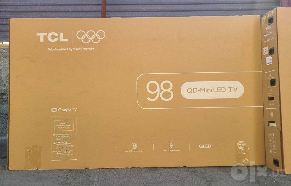 Телевизор TCL 98C6K QD-Mini LED 4K 144Hz