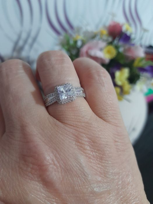 Inel de logodna argint