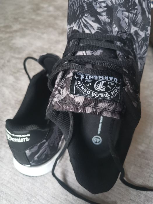 Маратонки нови, номер 45 29,5 см BK, Puma, Emerica, Tom, Tailor Denim