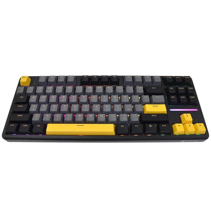 ; Клавиатура ATTACK SHARK X87 RU/ Star Black/ Strawberry Switch