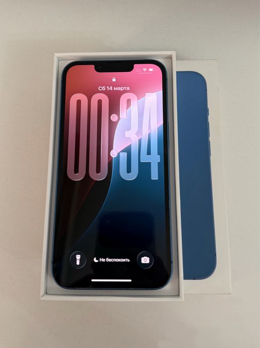 Iphone 13 синий