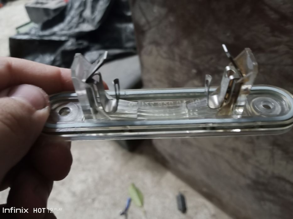 Подсветка номера на Мерседес W124