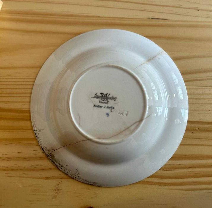 farfurii originale din porțelan REGELE FERDINAND I & REGINA MARIA