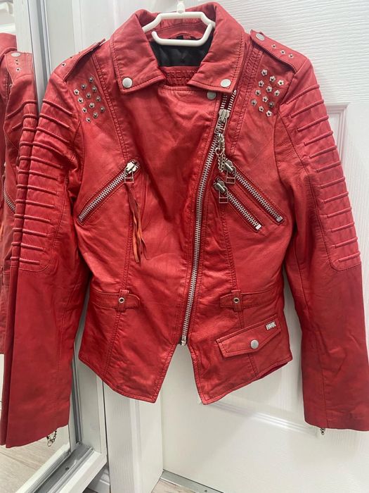 Geaca superba din piele Freaky Nation