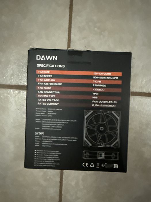 Ventilator PC Carcasa Cooler ARGB PWM Asiahorse TZMRIT - diferite mod