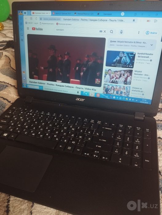 Acer noutbuki sotiladi,xolati ideal
