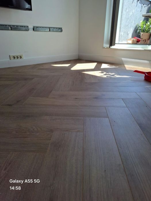 Montaj parchet HERRINGBONE