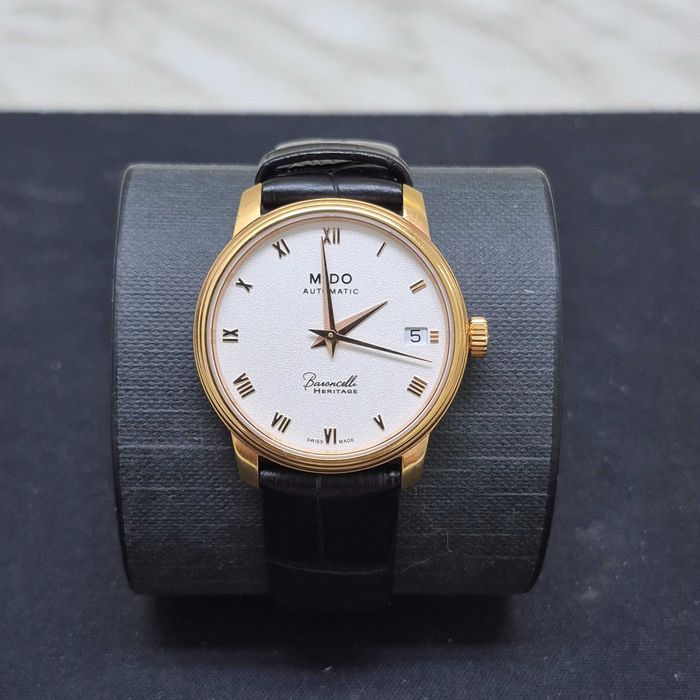Ceas Mido, Baroncelli 39 mm Automatic Zeus Amanet Militari 35073