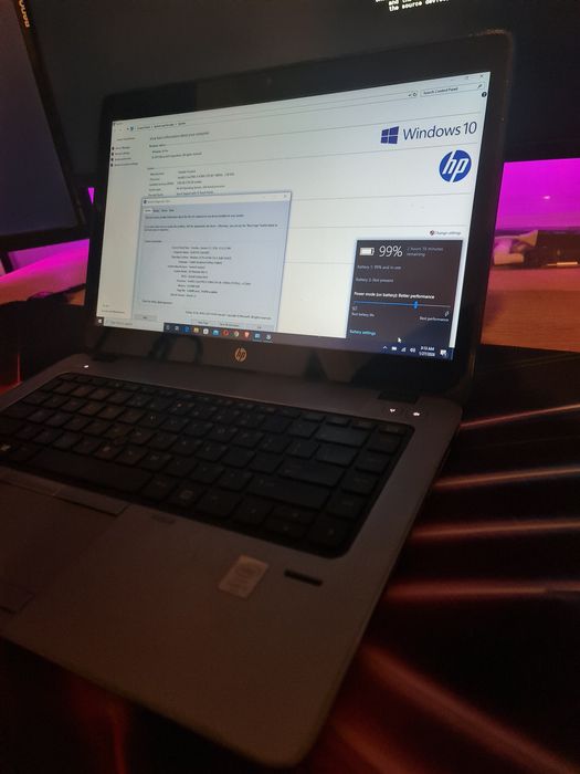 Hp EliteBook 840 G1 Touchscreen i5-4300U 8gb ram, ssd 128gb, 2 ore bat