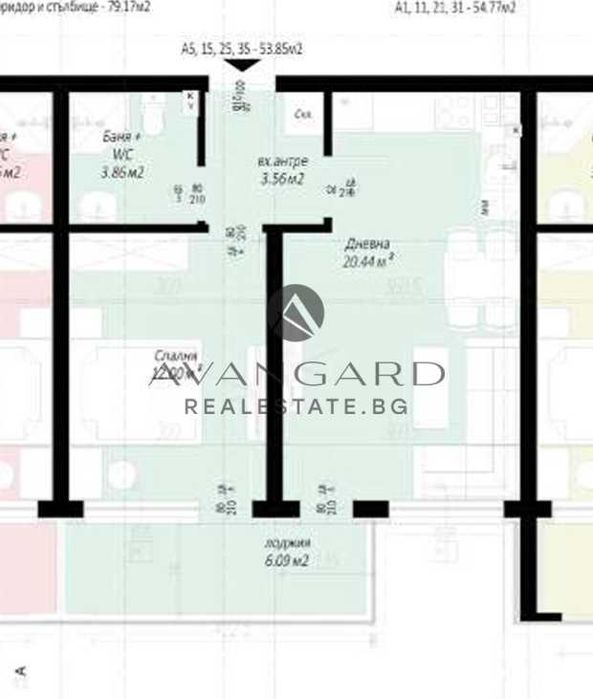 Продава се Двустаен апартамент в Пловдив, Беломорски - 62 кв.м за 1219 €/кв.м - Снимка #3