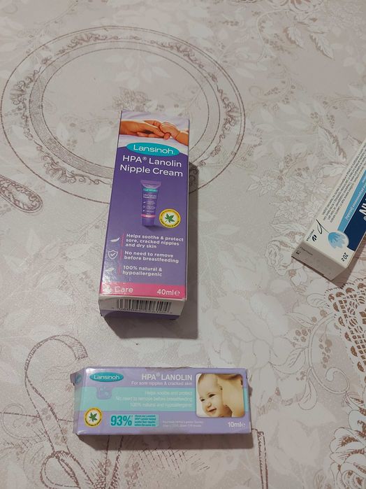 Кремове за мазане за кърмещи майки