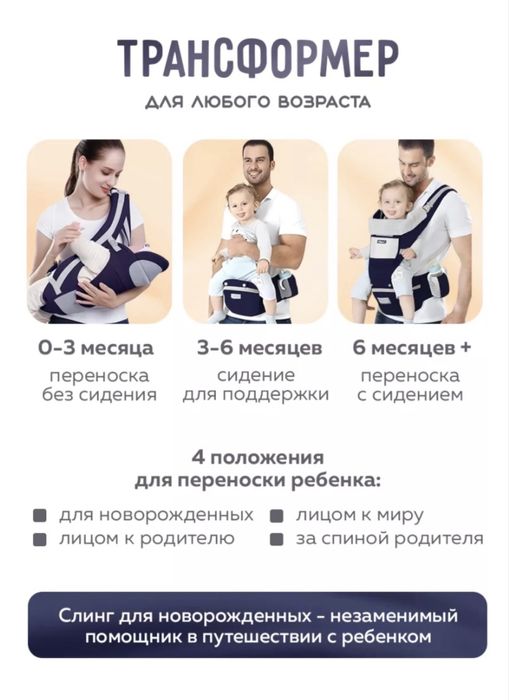 Эргорюкзак LARKO детский