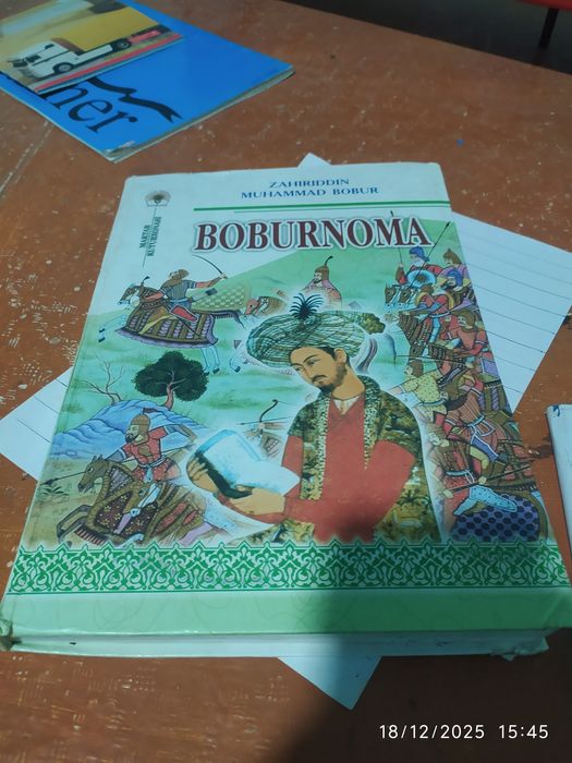 Kitob boburnoma.