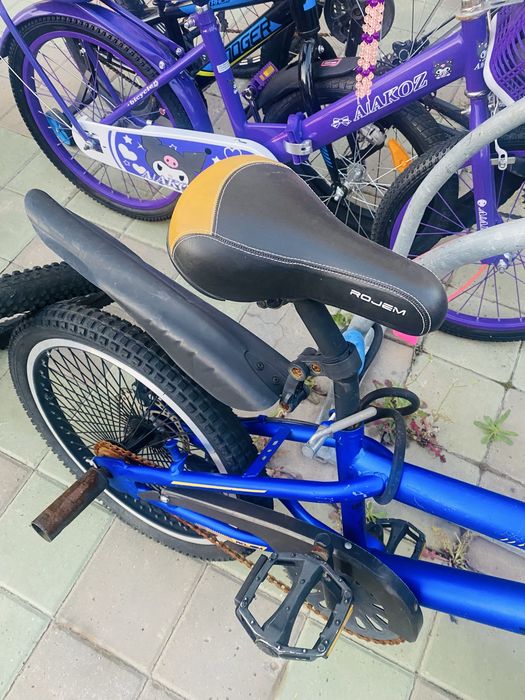 Велосипед BMX синий цвет подростковый