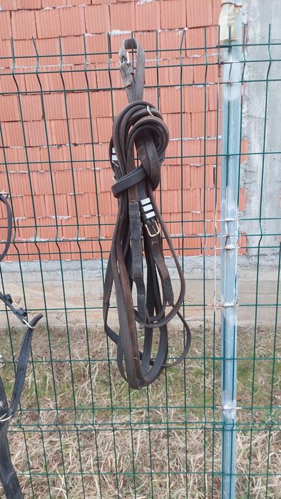 Vând o pereche de hamuri foarte frumoase purtate Foarte puțin