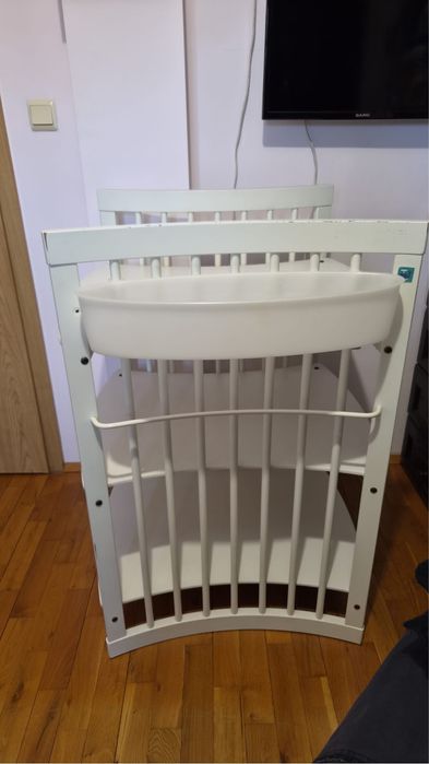 Комплект легло и повивалник Stokke Sleepi - цвят Бял