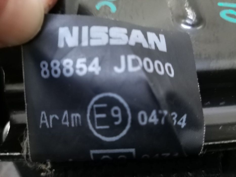 Centuri sigurante mijloc spate nissan qashqai j10 facelift 88854jd000