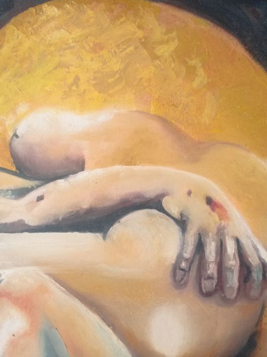 Picuri pe pânză cu temă nud