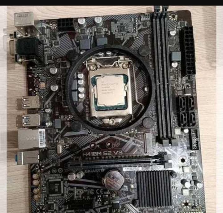 Core i3 10100+Мат плата+ оперативка 8 gb