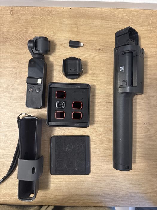 DJI Osmo Pocket пълен комплект + ND филтри, Wi-Fi, Macro