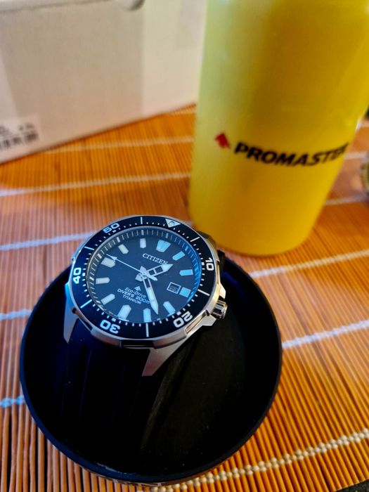 Citizen promaster eco-drive titanium diver 200m