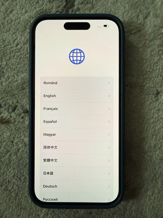 iPhone 15 Pro 128GB White Titanium - Spate Spart - Funcțional 100%