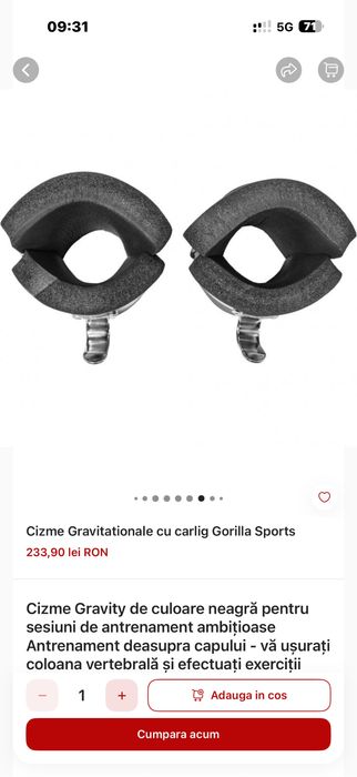 Ghete inversie Gravitationale Cizme Gravity noui la cutie Germany