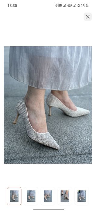 Туфли блестящие на выход