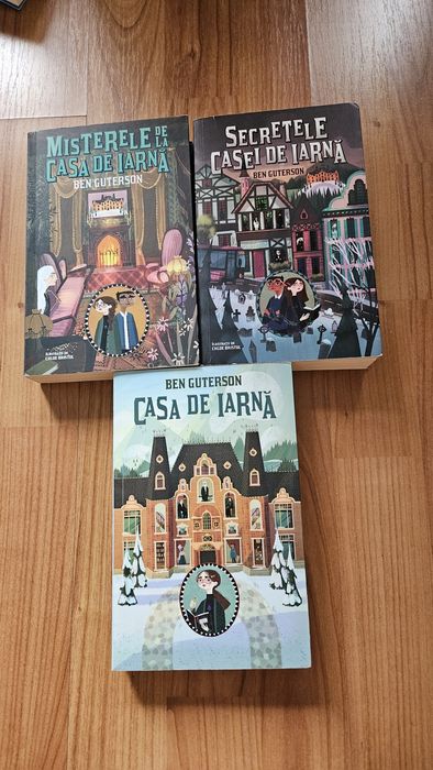 Trei volume din seria "casa de iarna"