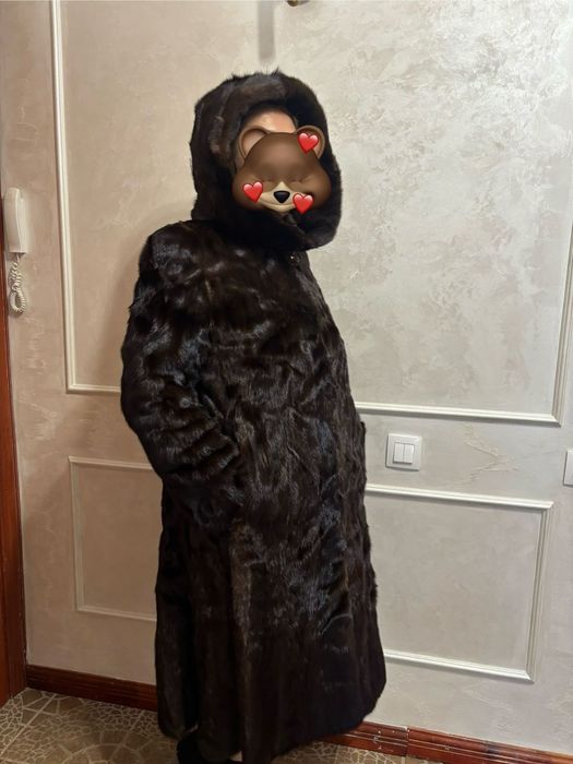 Норковая шуба натуральная.