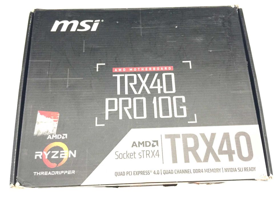 MSI TRX40 Threadripper 3960x 64 Gb DDR4 3600Mhz Cosair 850w гр. София ...